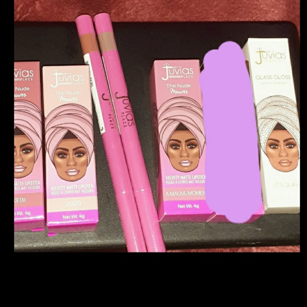 6pc NIB Bundle Juvia's Place Lipstick Liner Gloss